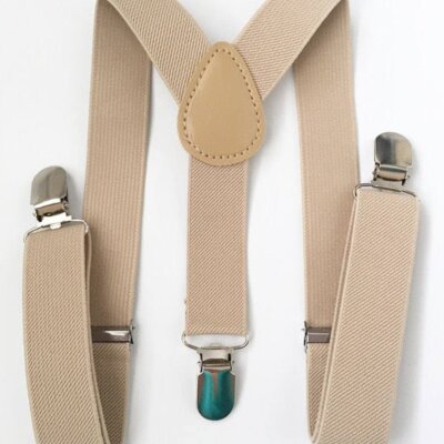 Tan/Khaki Suspenders