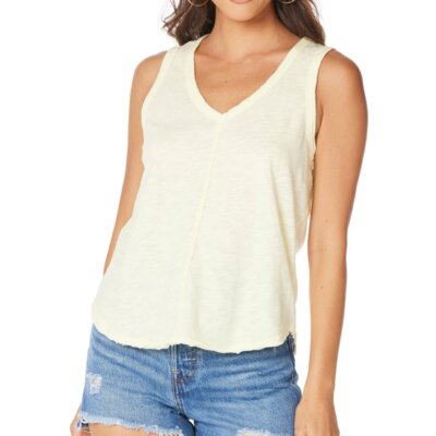 bobi Vneck Tank w/seam