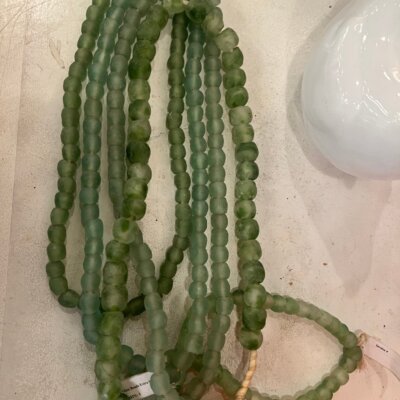 Green beads