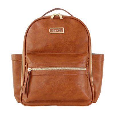 Cognac Itzy Mini Diaper Bag Backpack