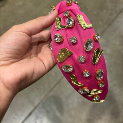 Western Rhinestone Headband