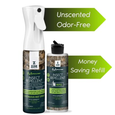 Insect Repellent Zone Realtree 10oz Mistosol + Refill