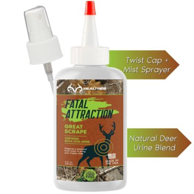 Deer Attractant; Realtree Fatal Attraction Deer Attractant Great Scrape