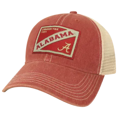 Alabama Crimson Tide Cardinal Old Favorite Legacy Trucker Hat