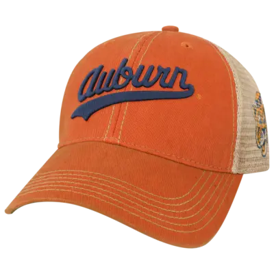 Auburn Tigers Orange Legacy Trucker Hat