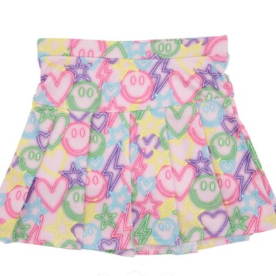 Happy Neon Skort