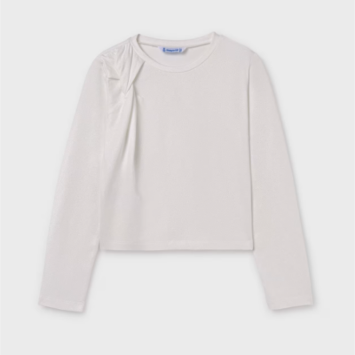 Long Sleeve Knotted Top