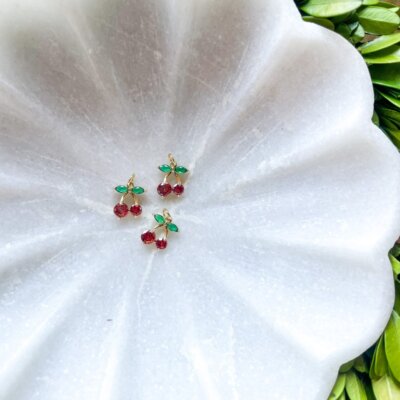 Charm Bar: Red Cherry Charm