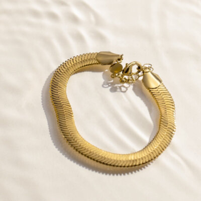 Ciana Large Snake Chain Bracelet