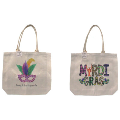 Mardi Gras Mask Tote Bag