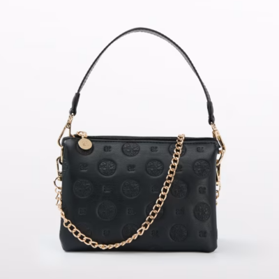 Black Logo Handbag