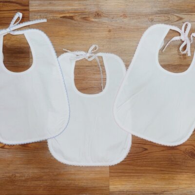 Solid Picot Bib