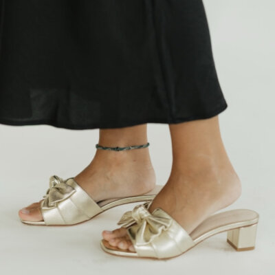 Sidney 2 in Gold Leather by Koko + Palenki
