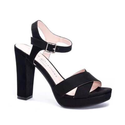 Caria Platform Chinese Laundry Sandal - Black