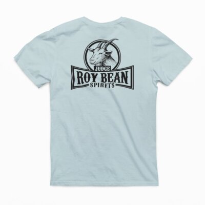 Judge Roy Bean Spirits Logo Shirt-Chambray