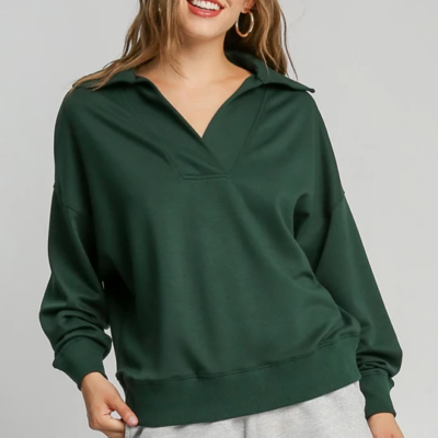 Collared Luxeknit Top