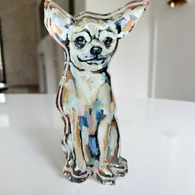 "Chihuahua Light" acrylic
