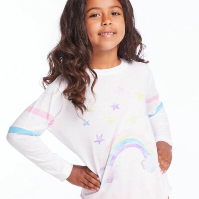 Rainbow Watercolor Long Sleeve