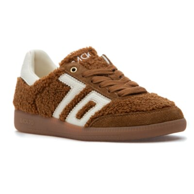 Back 70 Teddy Tobacco & White Sneakers