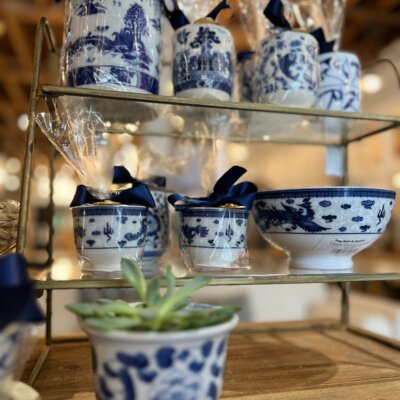 Teacup Chinoiserie Candle