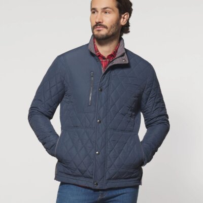 Juno Quilted Jacket - Navy