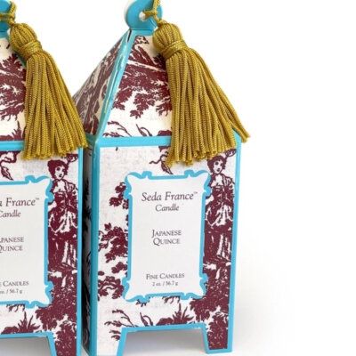 Japanese Quince Mini pagoda Candle