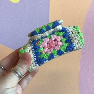Crocheted Hair Claw
