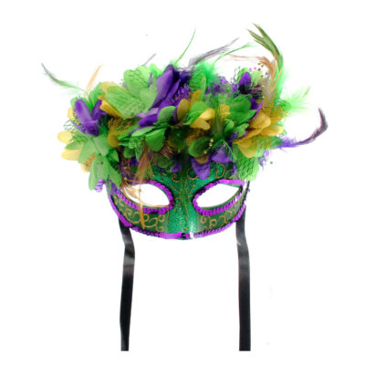 Mask with Flowers