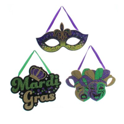 Mardi Gras Ornaments