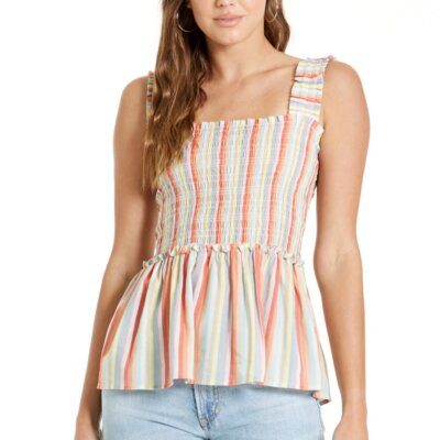 Joni Smocked Bodice Tank