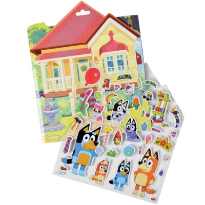 Blue Dog Sticker Playsets
