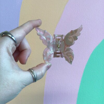 Delicate Butterfly Hair Claw