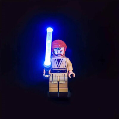 Light My Bricks: LED LEGO Star Wars Lightsaber Light - Blue
