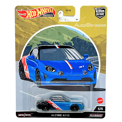 Hot Wheels: Premium Alpine A110 1/64 scale