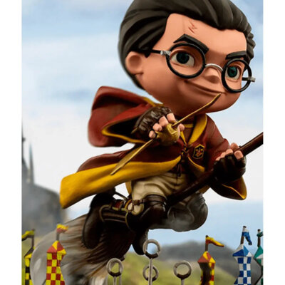 Statue Harry Potter at the Quiddich Match - Harry Potter - MiniCo Illusion - Iron Studios