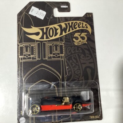Hot Wheels: 55th Anniversary Pearl and Chrome 2023 Vehicle Mix 2 - Twin Mill