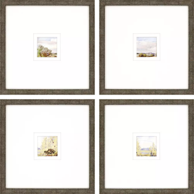 Petite Placid Framed Art