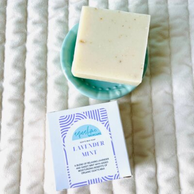 Lavender Mint Goat’s Milk Soap Bar