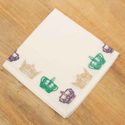 Mardi Gras Elizabeth Crown Napkin