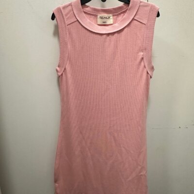 Ballet Pink Ribbed Dress