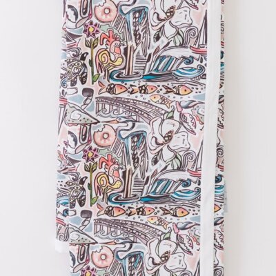 Walter Anderson Inspired Blanket- art by Rianna Turner