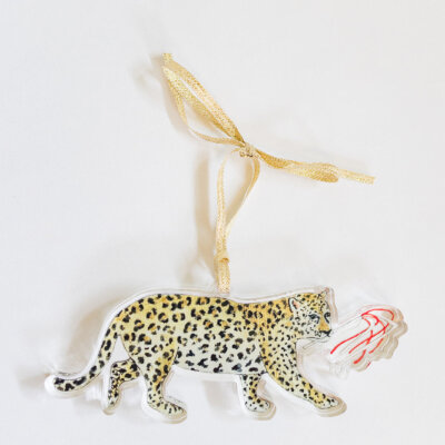 Jaguar Acrylic Ornament