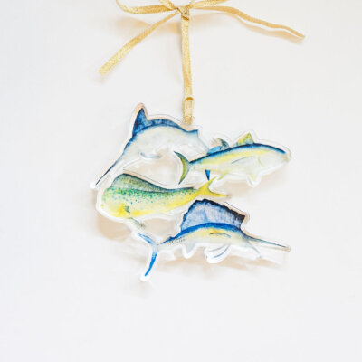 Big Game Fish Acrylic Ornament