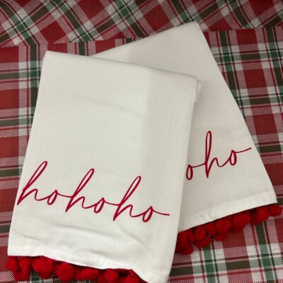 HoHoHo Hand Towels