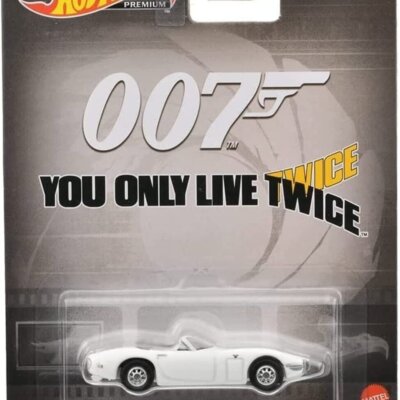 Hot Wheels: Premium Retro Entertainment - 007 You Only Live Twice - Toyota 2000GT Roadster