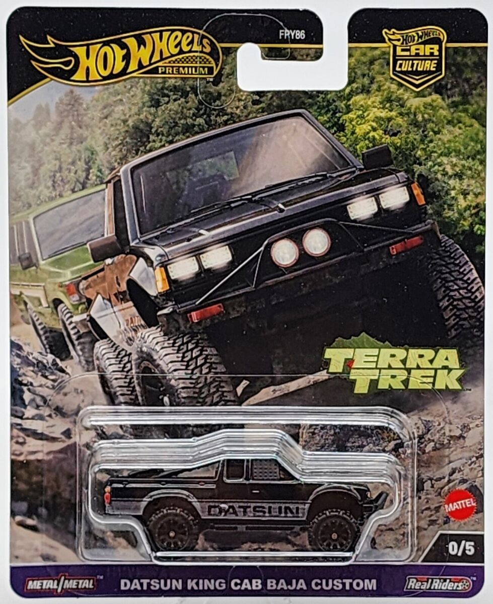 Hot Wheels Premium 2024 Car Culture Terra Trek Datsun King Cab