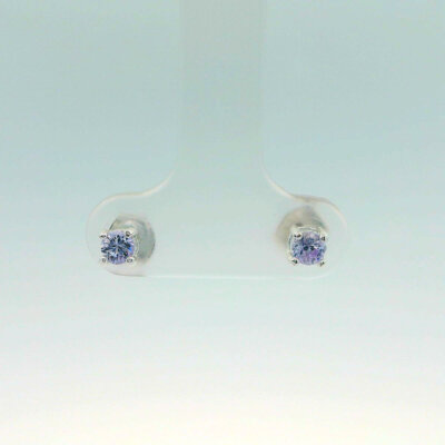 Sterling Silver Kids Birthstone Studs