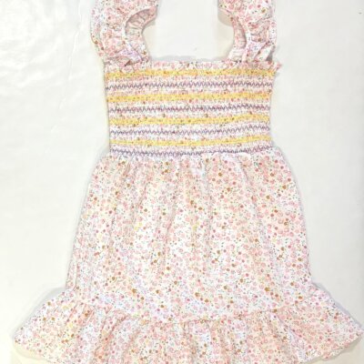 Floral Pink Combo Dress