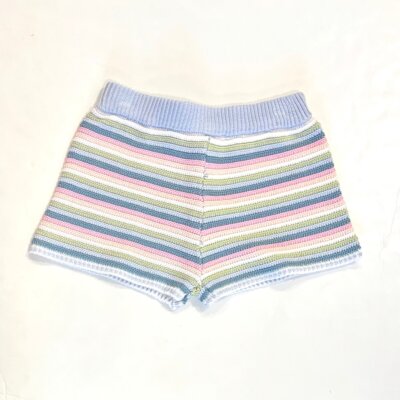 Canyon Blue Combo Knit Shorts