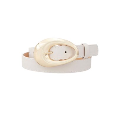 A Total Cinch Belt - Ivory